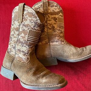 Ariat Boys Square Toe Boots